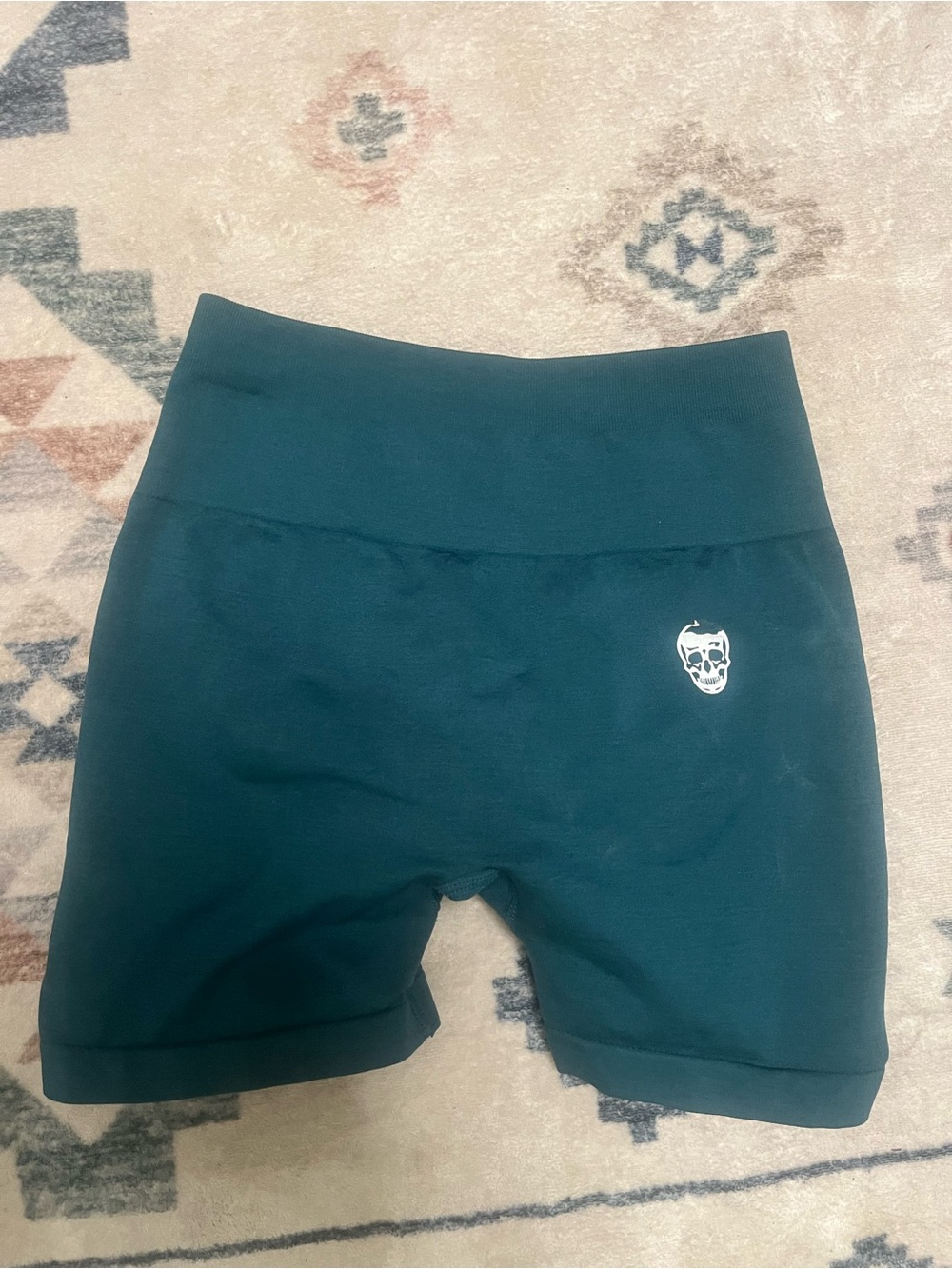 Gymreapers teal workout shorts size small